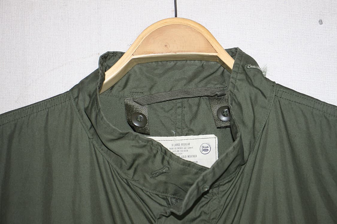 M65 fishtail 오리지널 미군파카 XL (우리110~) 상품이미지4