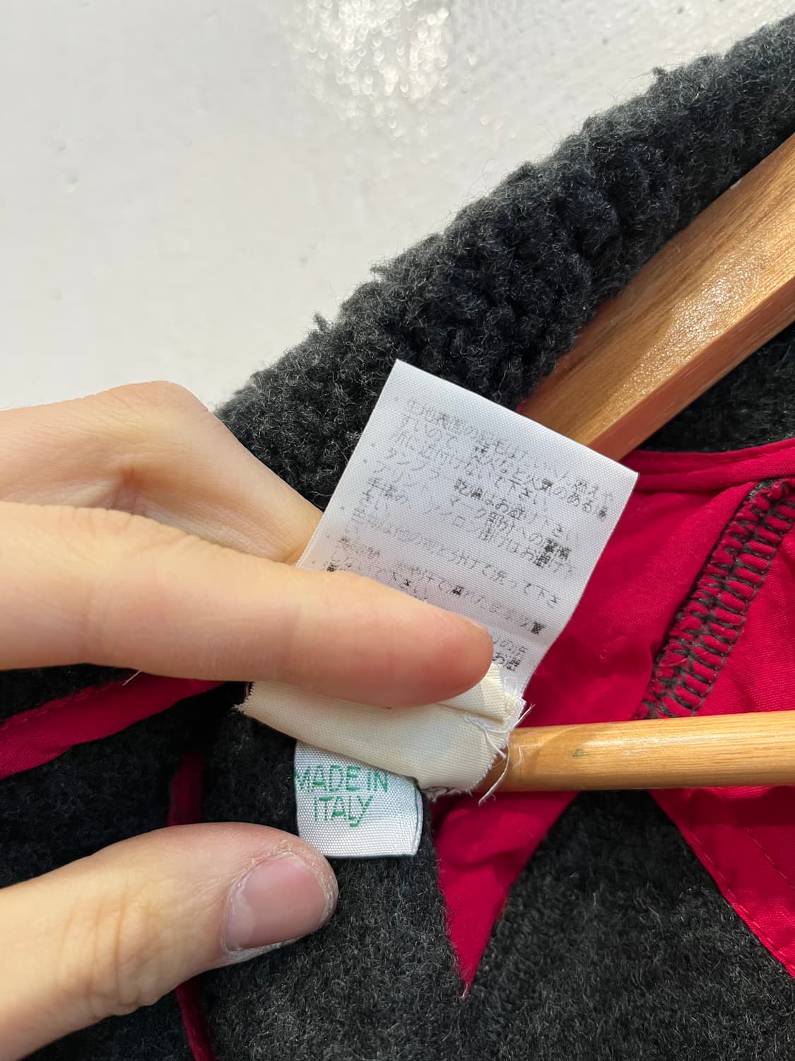 THINKPINK 에스닉 반집업 풀오버 플리스 Made in ITALY 상품이미지10