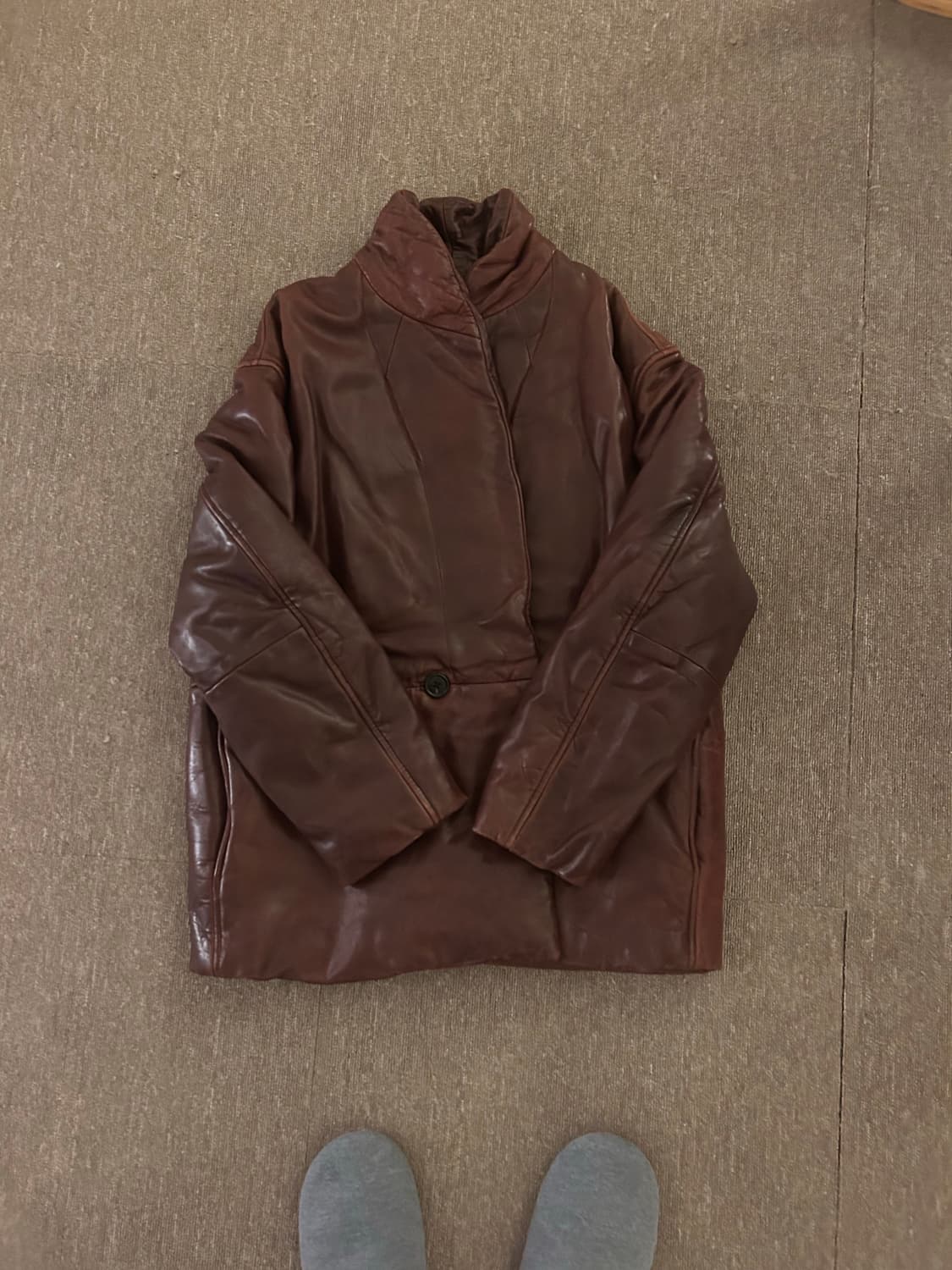 이자벨마랑 레더 점퍼 상품이미지1