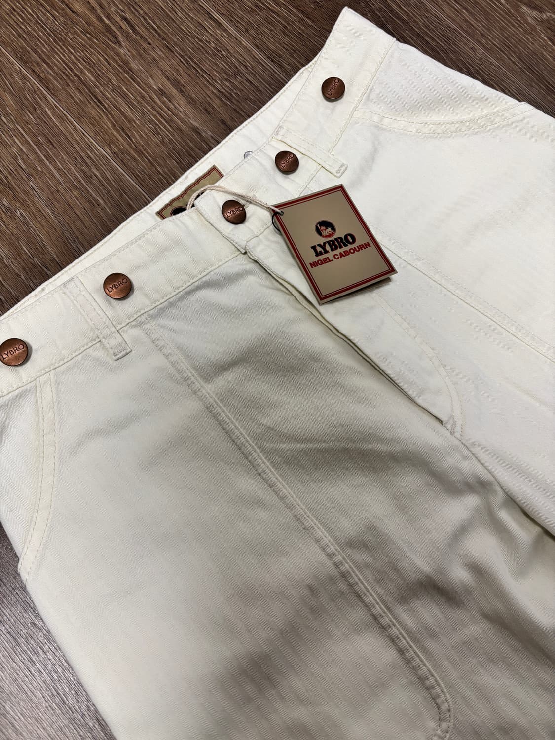 [32][새상품]나이젤카본 라이브로 헤링본 팬츠 판매. 상품이미지3