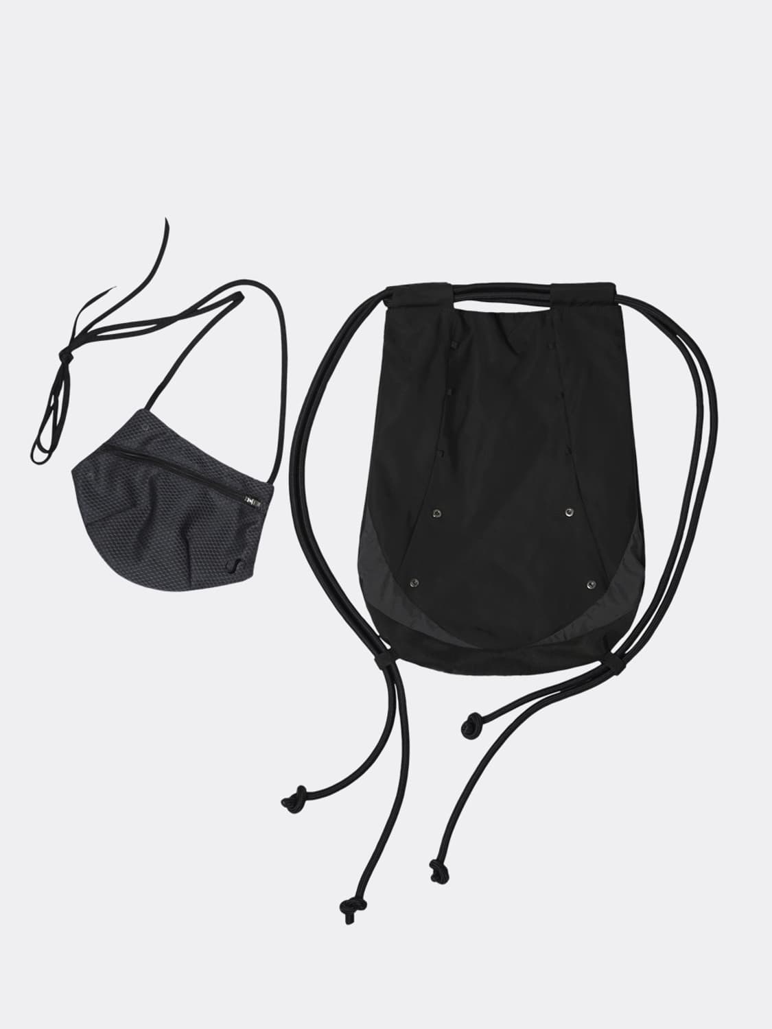 오호스 디테처블 포켓 짐색 백팩 상품이미지2