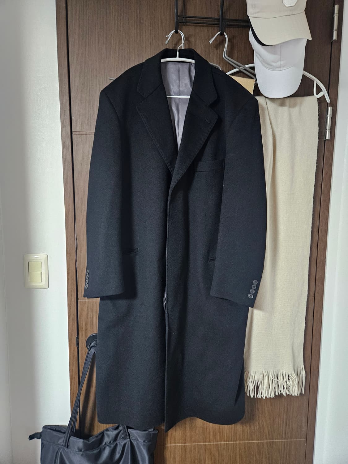 캐시미어 100% 싱글코트 상품이미지1