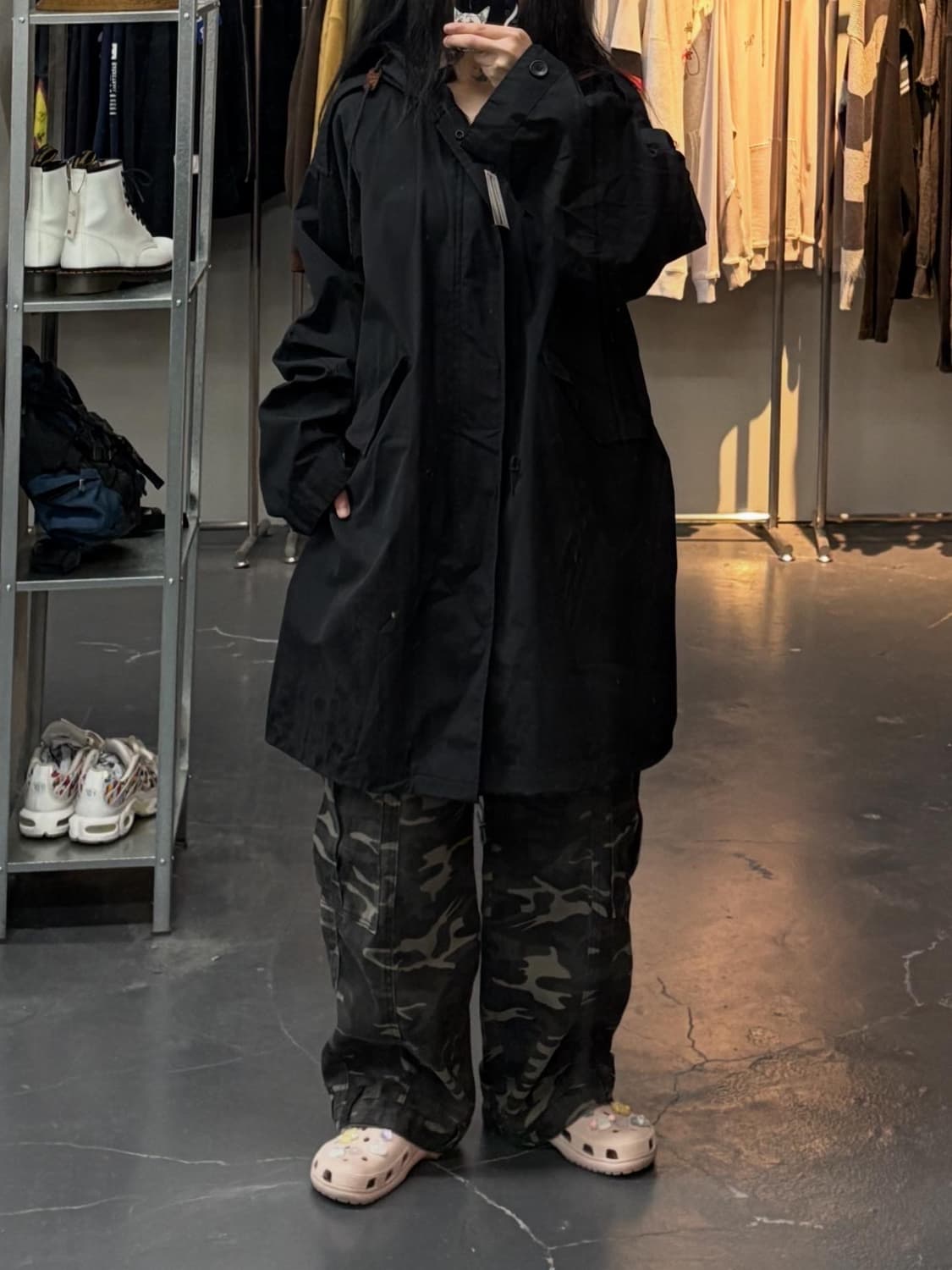 USA 빈티지 오리지널 피시테일 염색 파카 A2423 상품이미지1