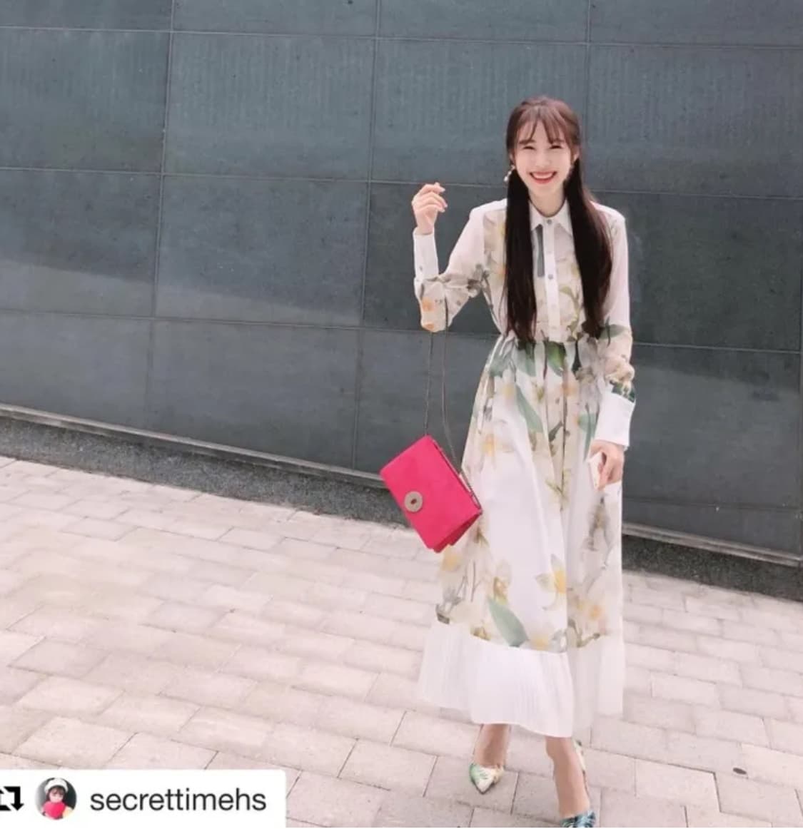 스테이위드미 오키드 나르키스 쉬폰 드레스  상품이미지2