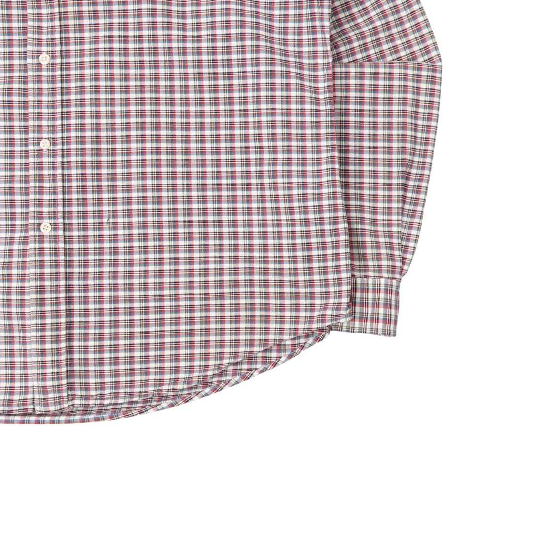 폴로 랄프로렌 옥스포드 레드 멀티체크 셔츠 상품이미지4