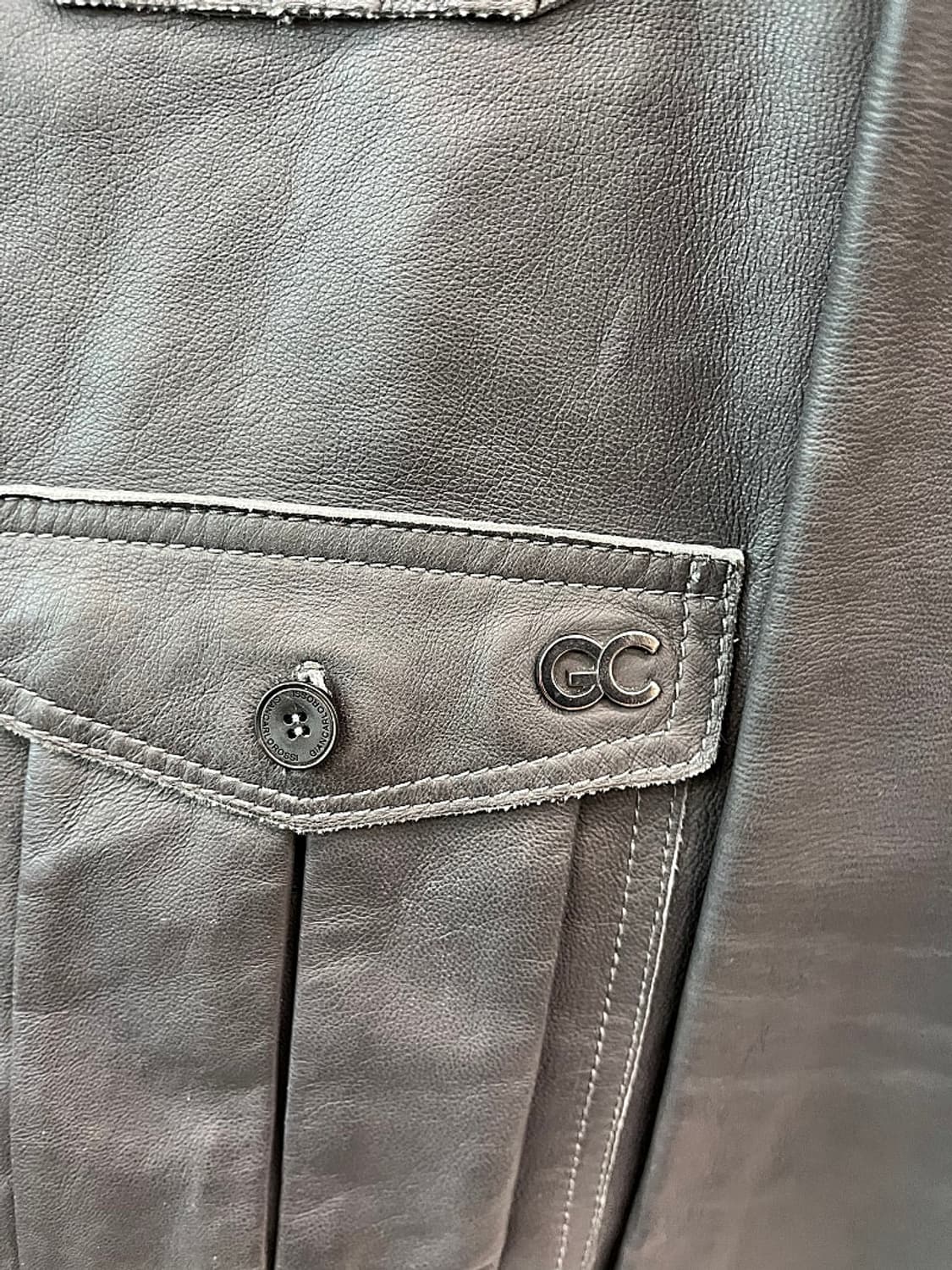 95) GIAN CARLO ROSSI 이태리 가죽자켓  상품이미지5