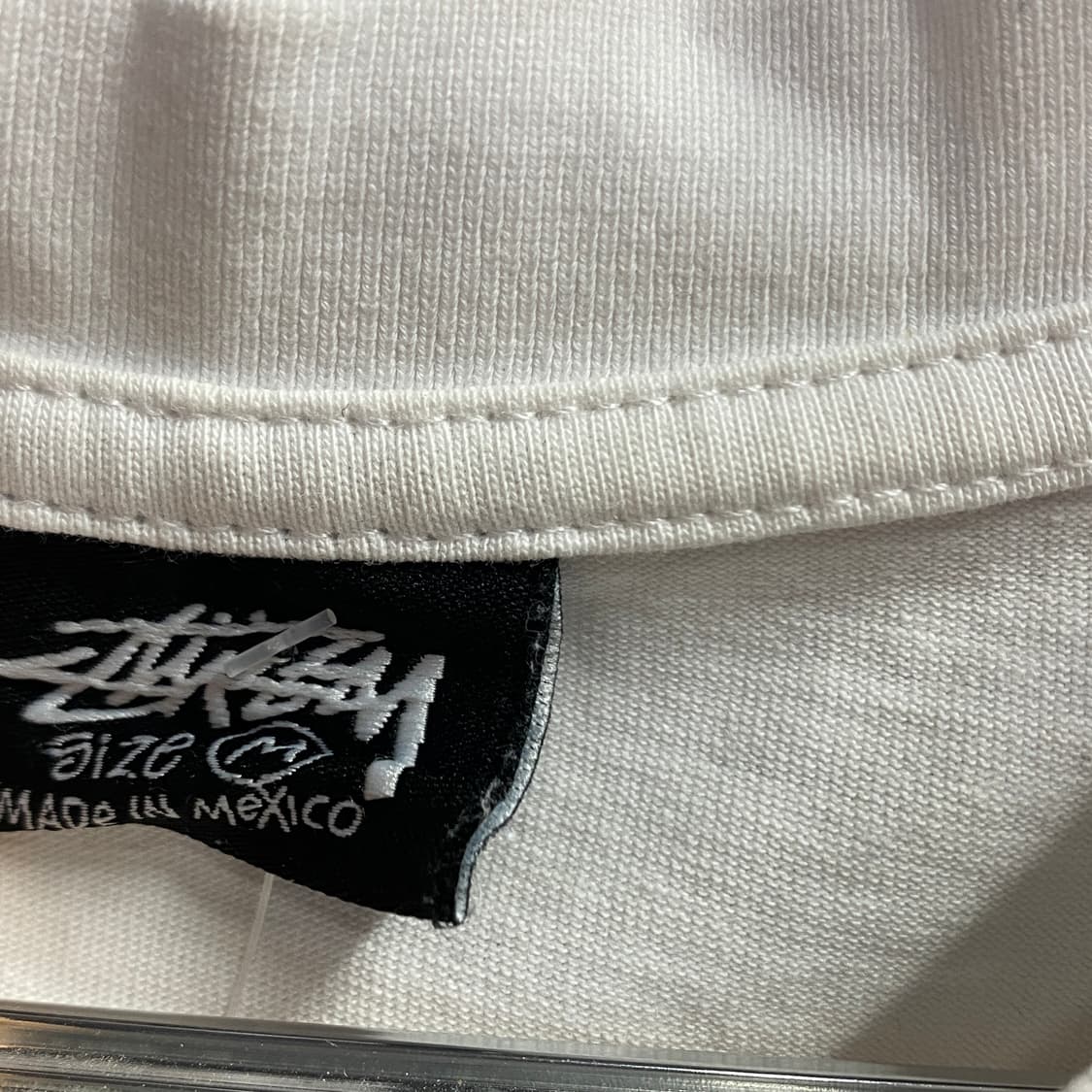 스투시 팝시클 화이트 반팔티 B4242 상품이미지3