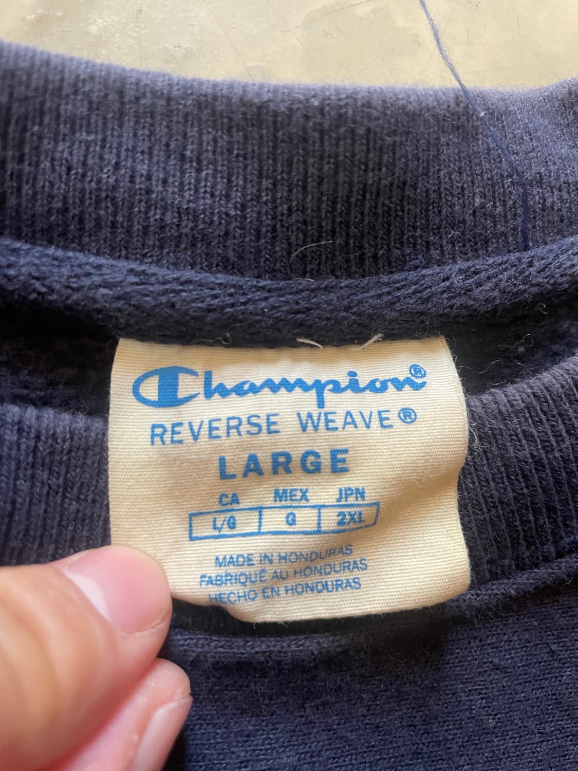 챔피온 리버스 위브 스웻 셔츠 L 상품이미지5