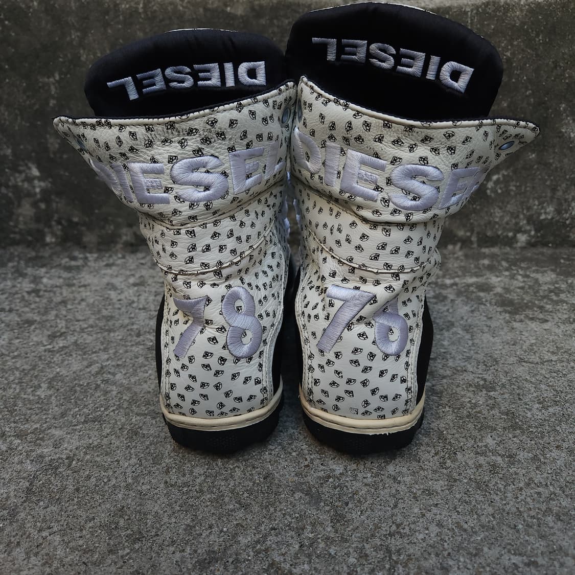 [250] Diesel Vintage 하이탑 스니커츠 남녀 상품이미지5