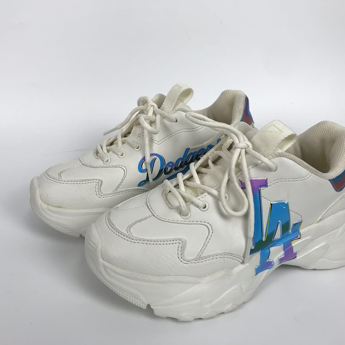 MLB 빅볼청키 A메탈 LA다저스 신발 운동화 여성240 상품이미지4