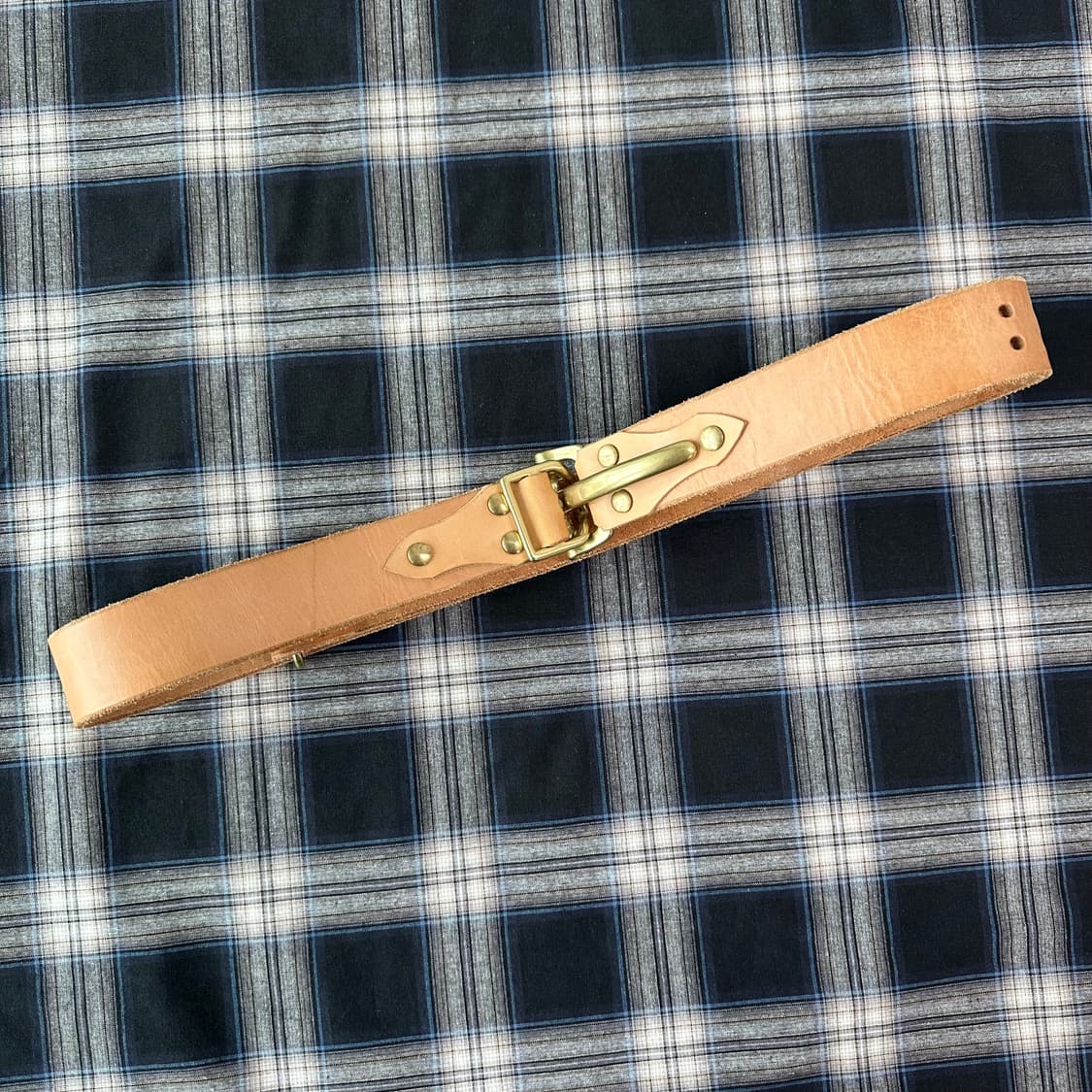 에이징 탄 유니크 웨스턴 빈티지 벨트 상품이미지2