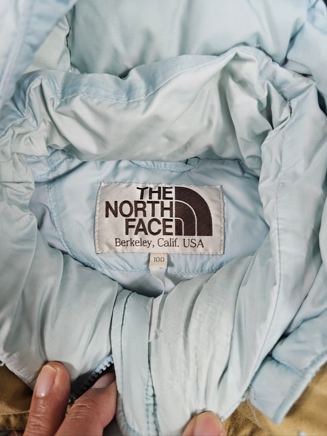노스페이스파스텔블루패딩 상품이미지7