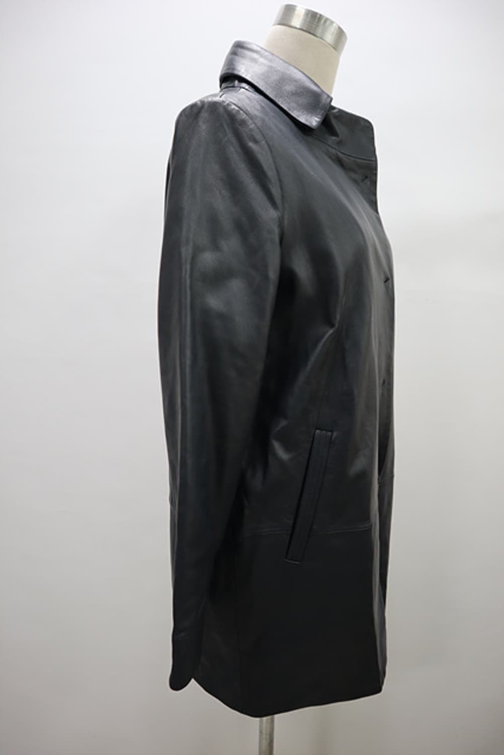 여성 ROBO 로보 양가죽 자켓 똑딱이 상품이미지3