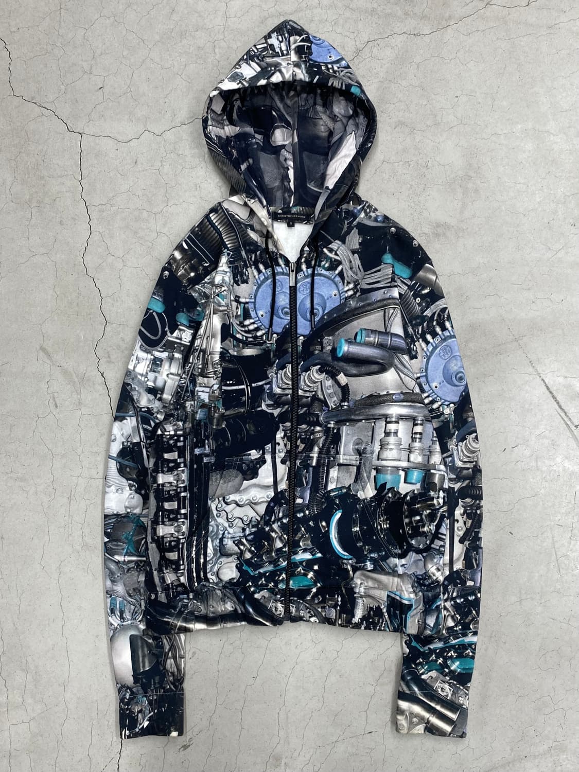 크리스토퍼 케인 2012SS 메카닉 엔진 후드 집업 상품이미지3