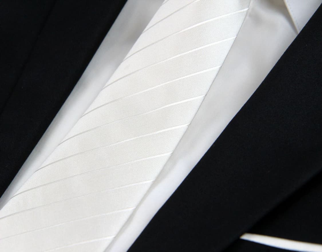 디올 8cm A+등급 신형 아이보리 남자 명품넥타이 상품이미지5