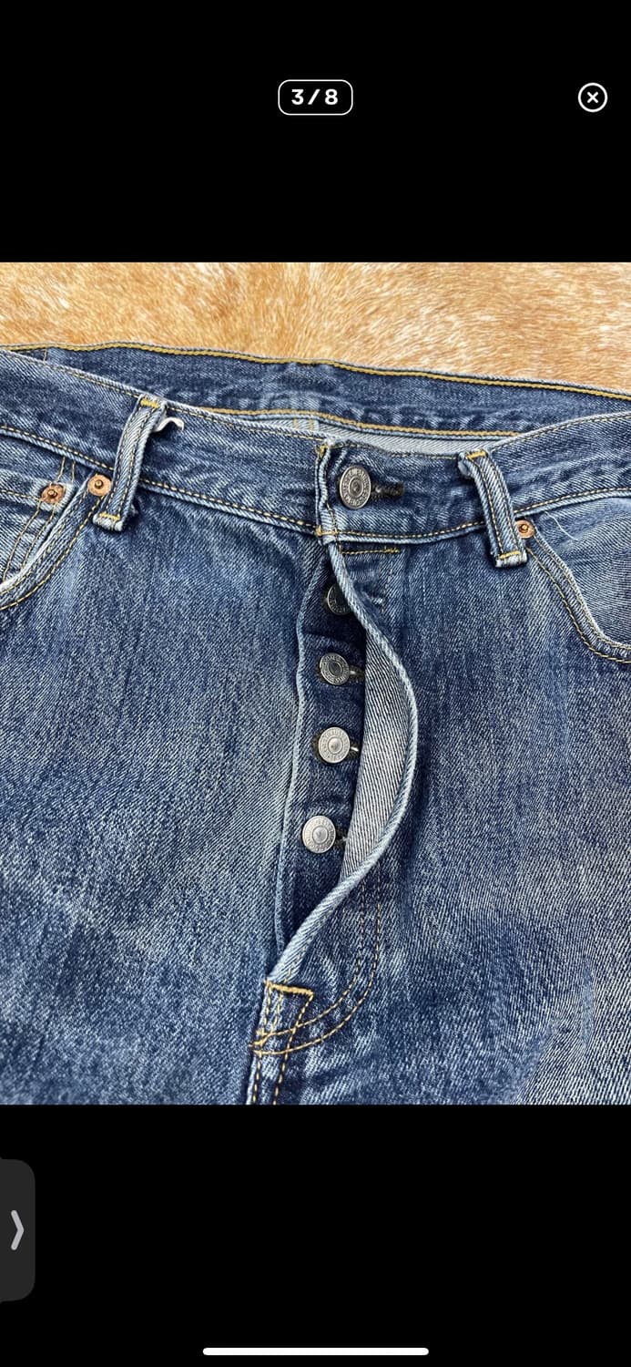 리바이스 501 w34l34 상품이미지3