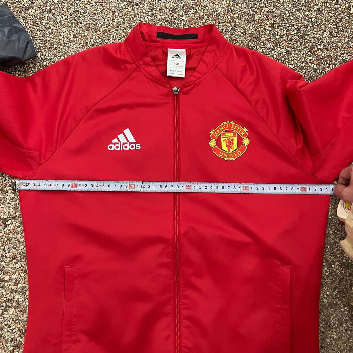 164 아디다스 맨유 바람막이 자켓 맨체스터유나이티드 상품이미지7