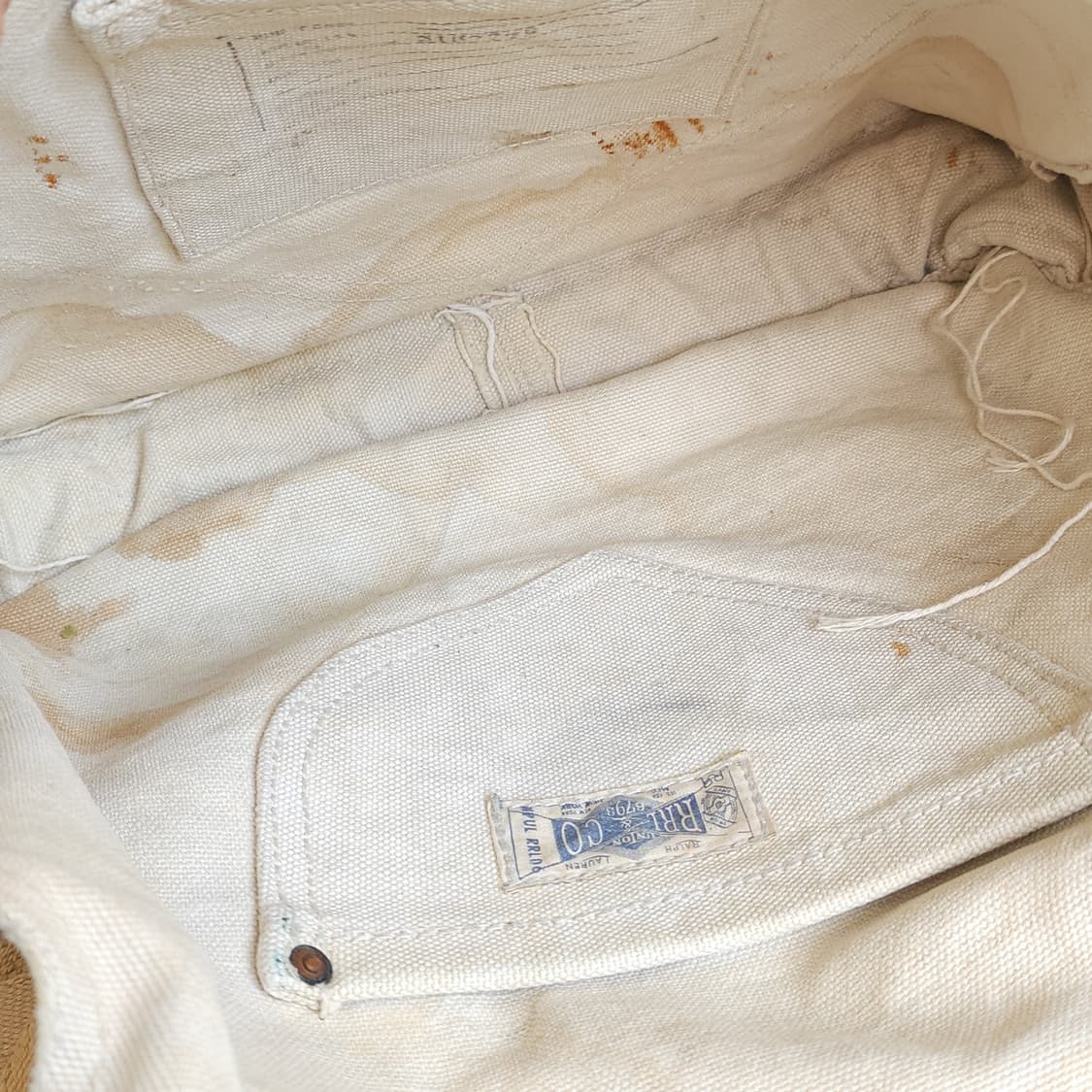 폴로 더블알엘 빈티지 패브릭 캔버스 메신져백 rrl 가방 상품이미지8