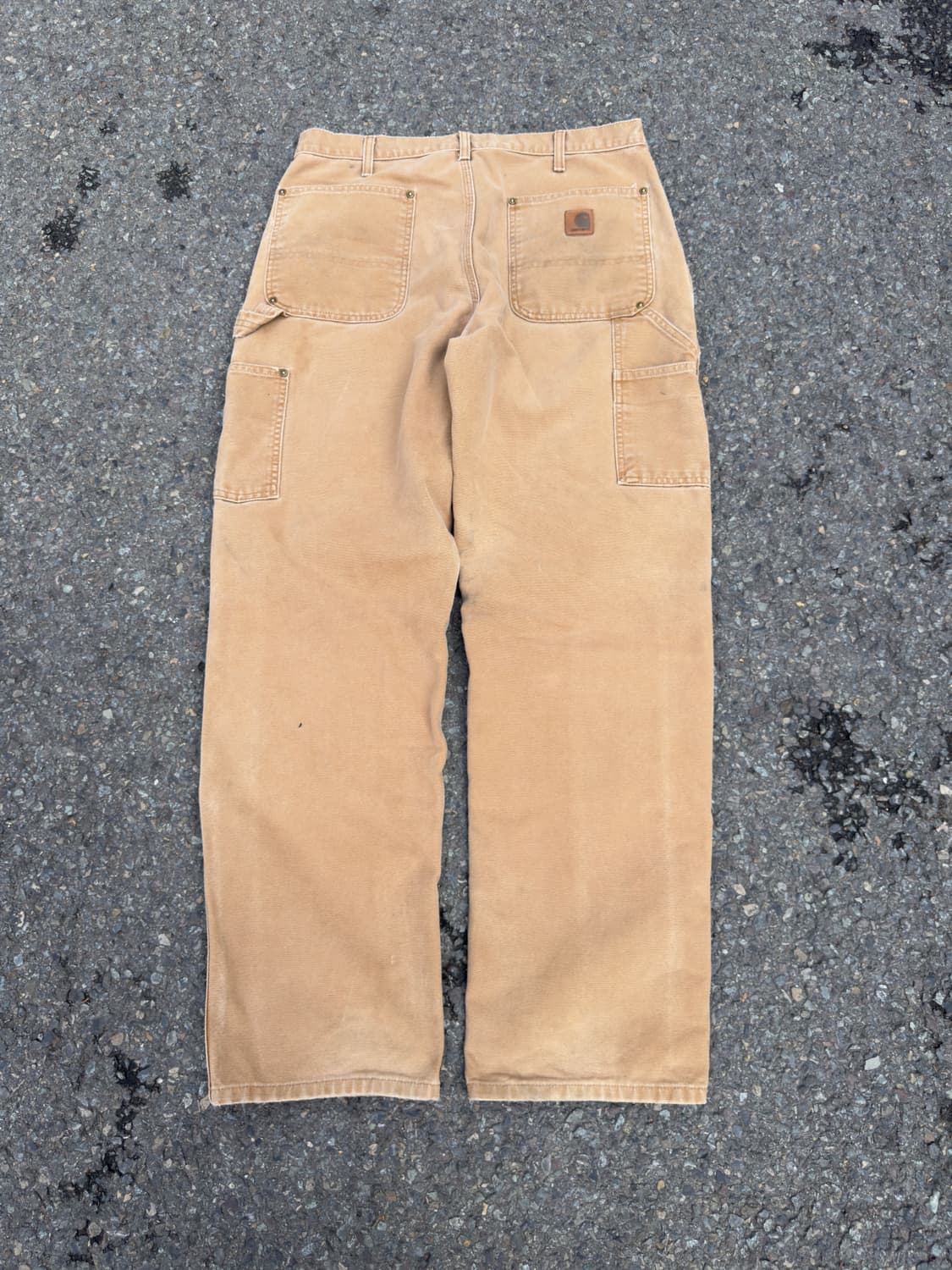 (32) 칼하트 더블니 브라운 워크 팬츠 상품이미지2