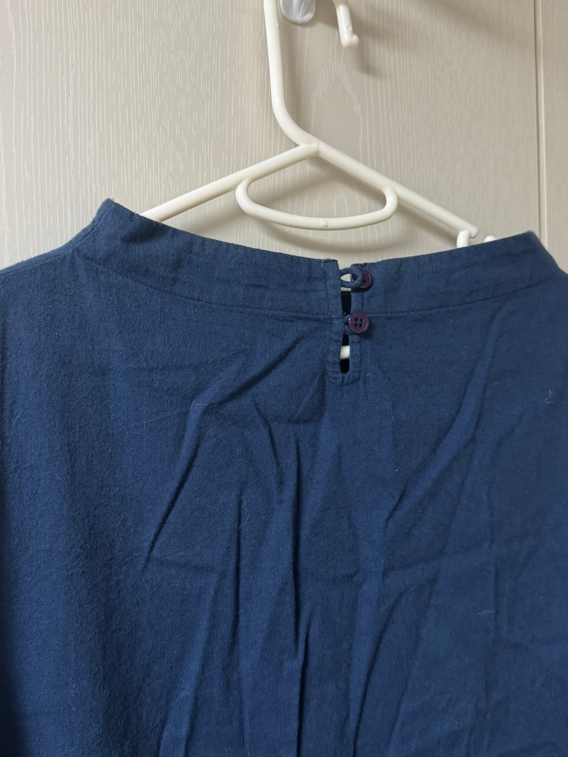 🌼 네이비 꽃 자수 원피스 상품이미지3