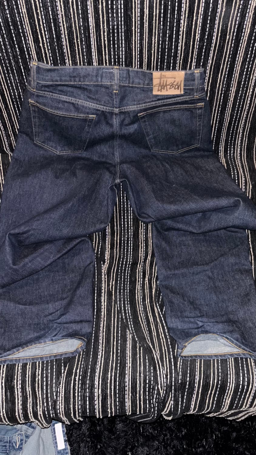 스투시 데님 빅 올 진 린스드 인디고 상품이미지8