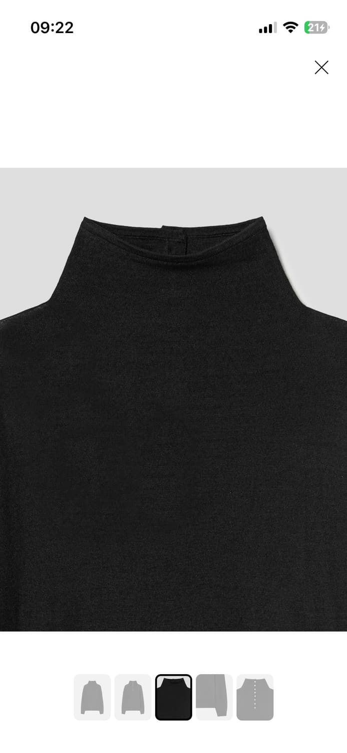 anggae Half Neck Button Pullover 상품이미지4