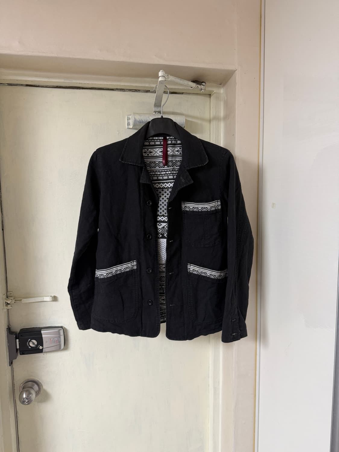 면 마 혼방 초어재킷 상품이미지1