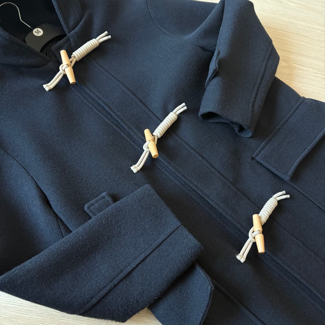 (새상품급)떡볶이 코트 네이비 M 상품이미지2