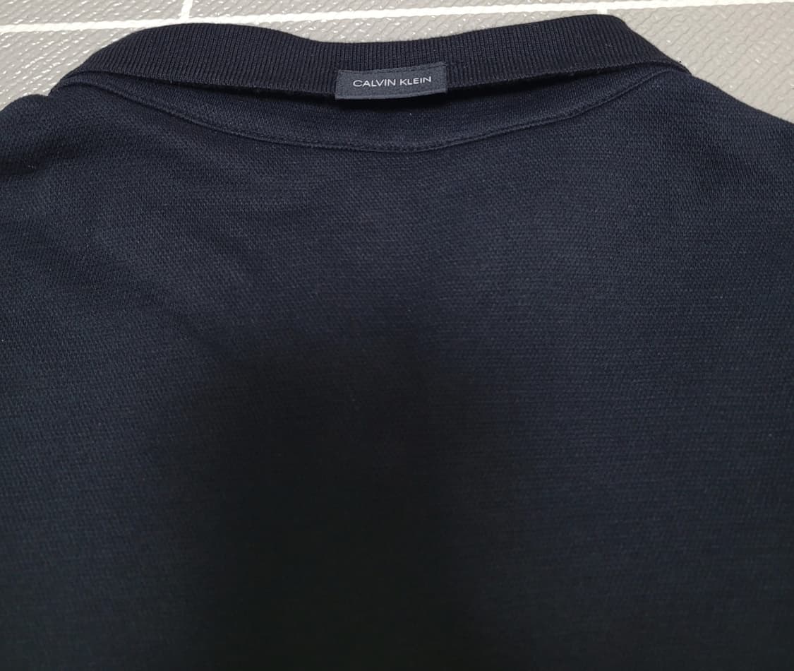 1회착) 캘빈클라인 기모 여성 폴로 카라 긴팔 L 상품이미지5