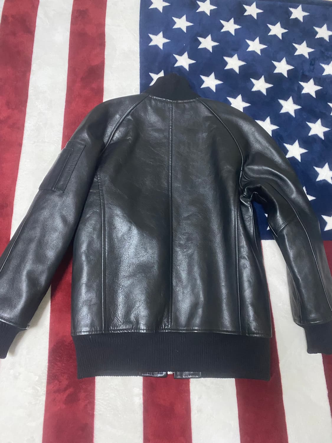 스티그마 MA-1 소가죽 자켓 상품이미지7