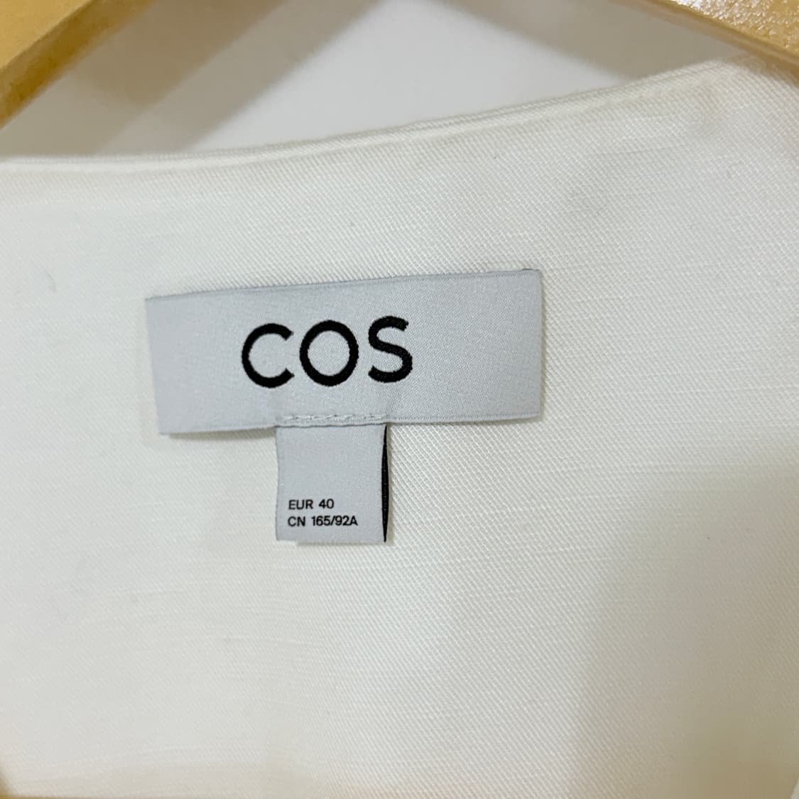 [40] COS 코스 랩 프런트 린넨 베스트 상품이미지8