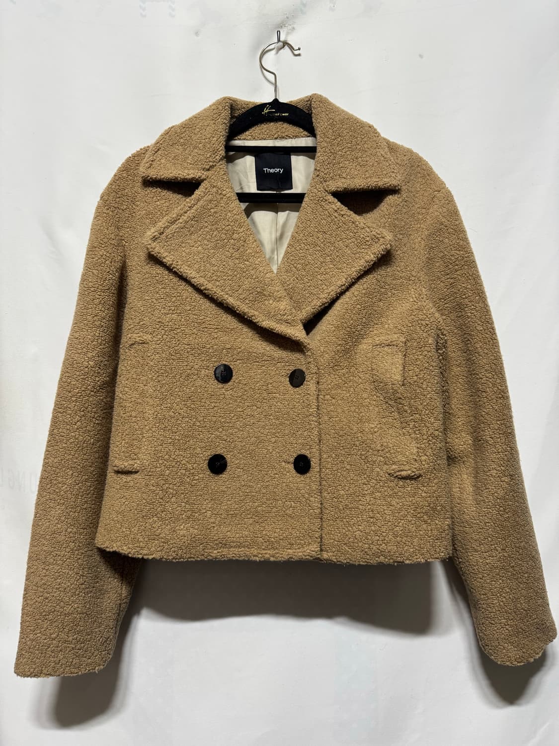 P 띠어리 테디베어 퍼 피코트 상품이미지1