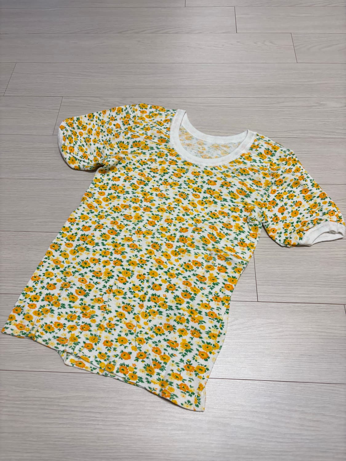 빈티지 선플라워 티셔츠 44-55 상품이미지2