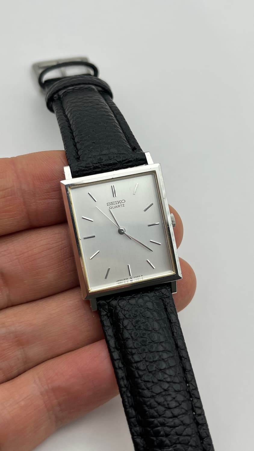 세이코 사각프레임 빈티지시계 상품이미지3
