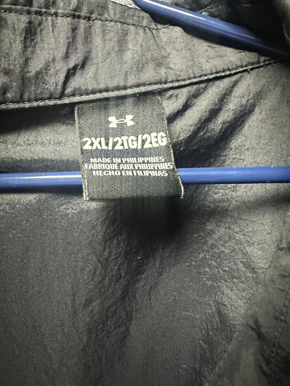 언더아머 축구 바람막이 드릴탑 2XL 상품이미지2