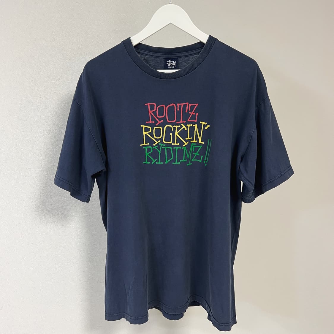 스투시 2000s ROOTZ ROCKIN RYDIMZ 레게 티셔츠 상품이미지1