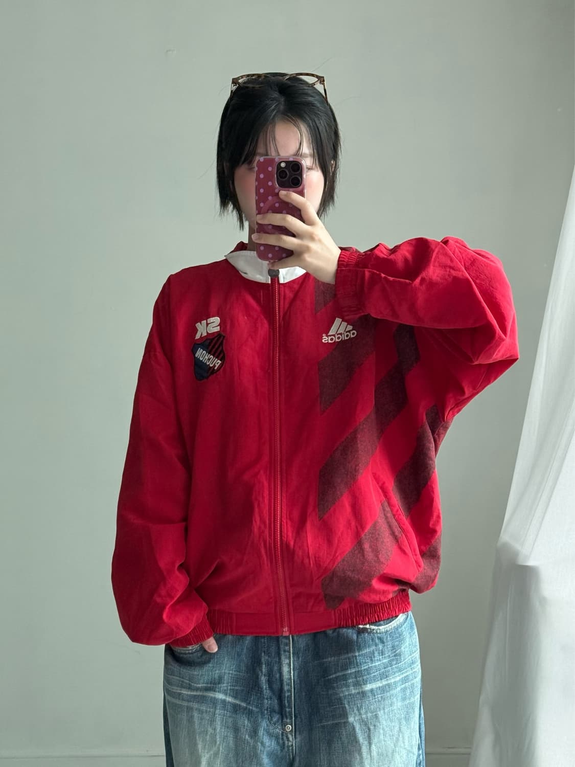 00's 아디다스 SK 부천 바람막이 상품이미지2