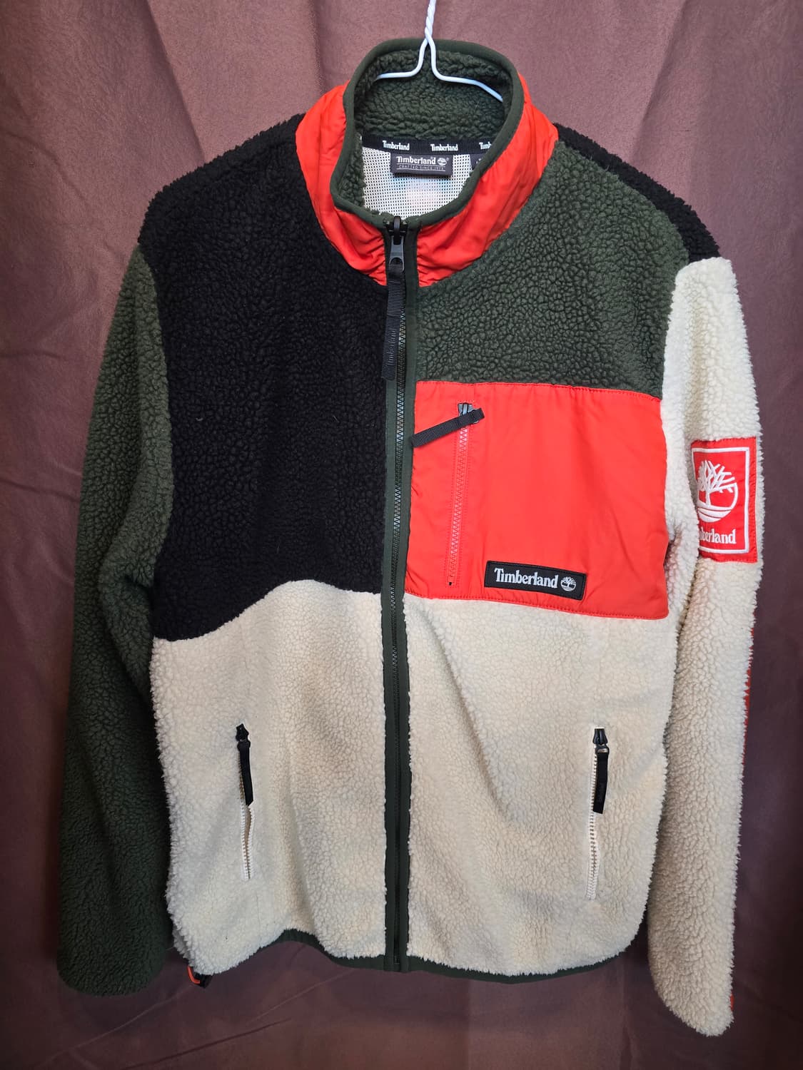 팀버랜드 멀티컬러 뽀글이자켓 상품이미지2