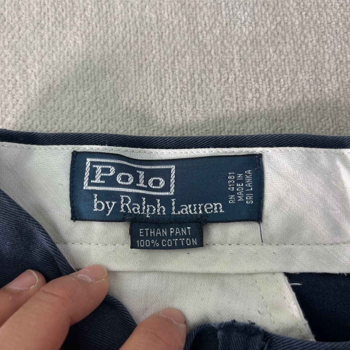 33 폴로랄프로렌 네이비 치노팬츠  상품이미지4
