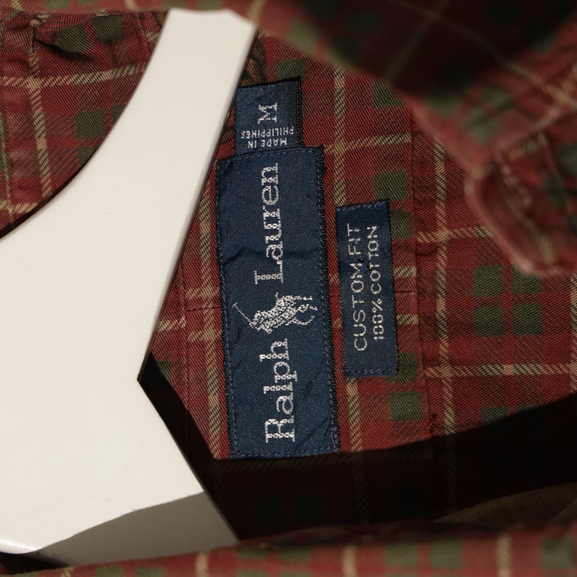 폴로 랄프로렌 꿩 프린팅 체크 셔츠 상품이미지4