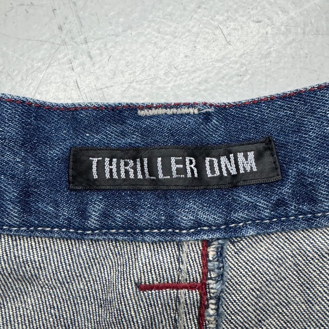 JPN 제팬 스릴러 데님 빅로고 힙합 올드스쿨 데님팬츠 상품이미지6