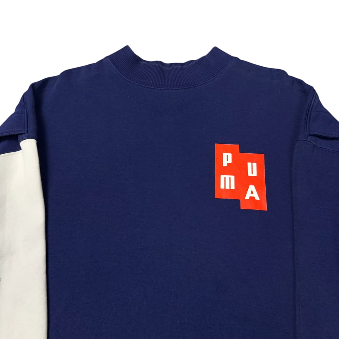 (M) 푸마 X 아더에러 컬러블락 스웻셔츠 네이비 상품이미지2
