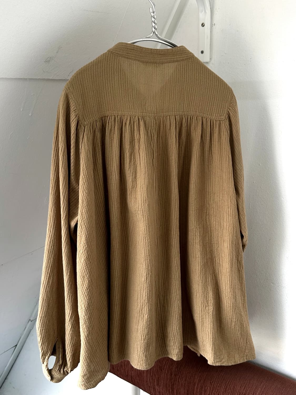 High gauge natural cotton design shirt 상품이미지6