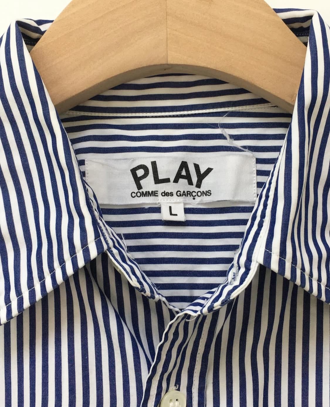 COMMEdesGARCONS 꼼데가르송 블랙와펜 스트라이프 셔츠 상품이미지4