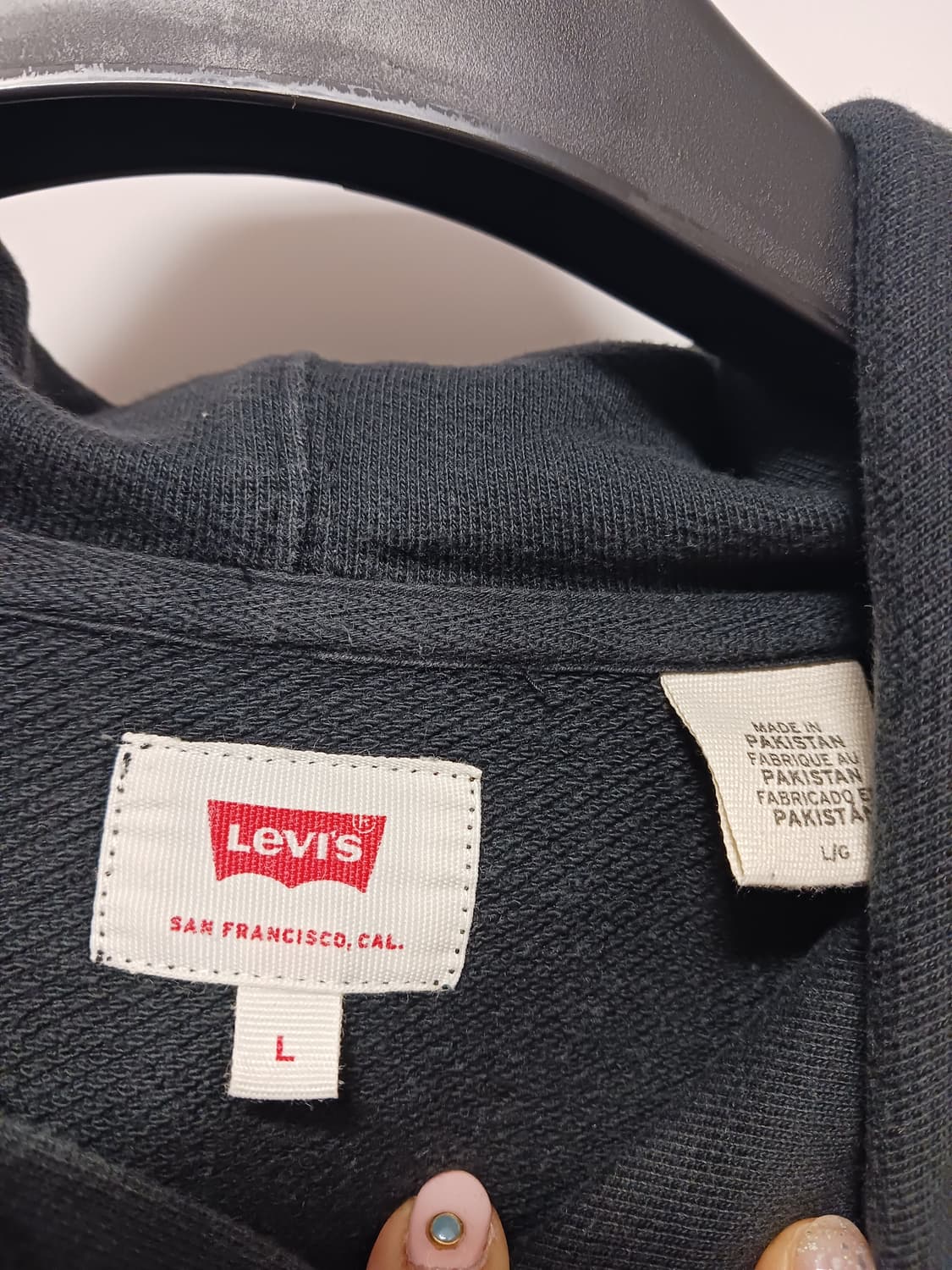 리바이스 카모 로고 후드티셔츠 상품이미지4