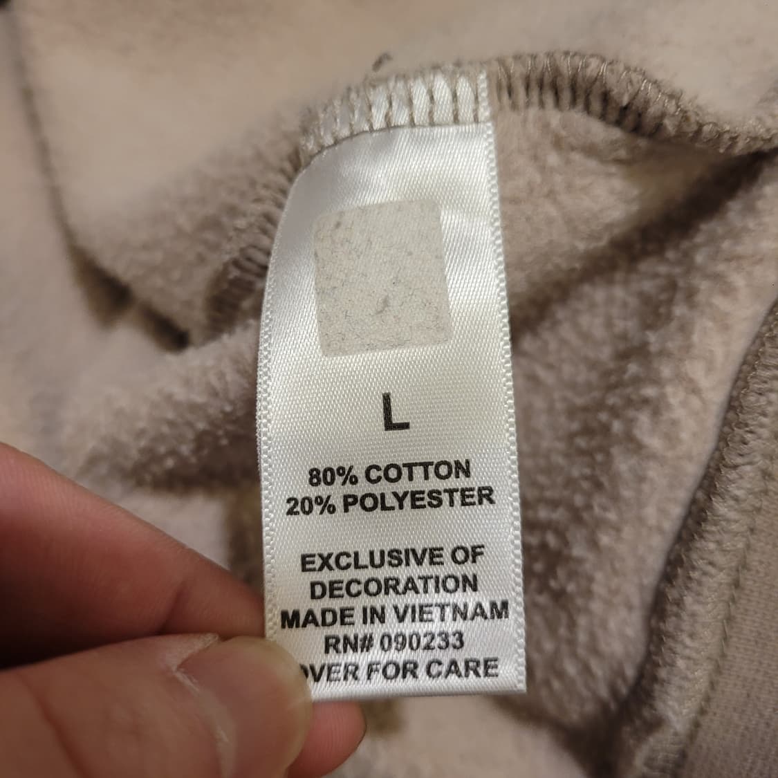 피어오브갓 에센셜 3D로고 후드 L 상품이미지7