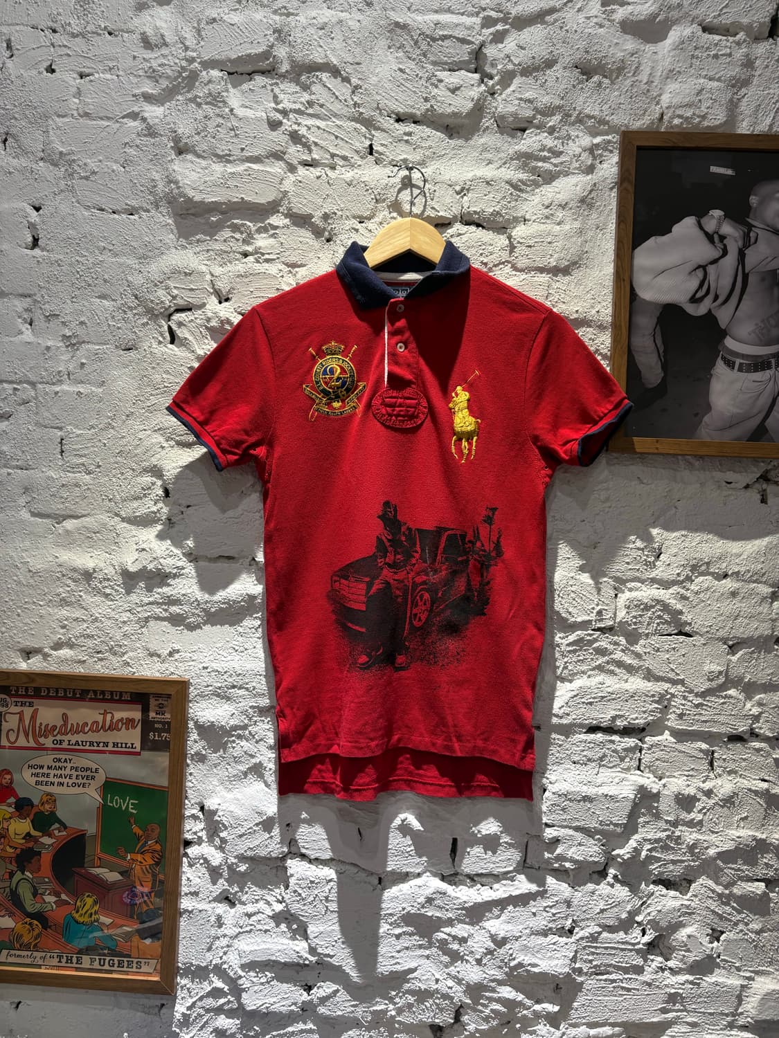 폴로 치프키프 금장 빅포니 커스텀 카라반팔티 상품이미지1