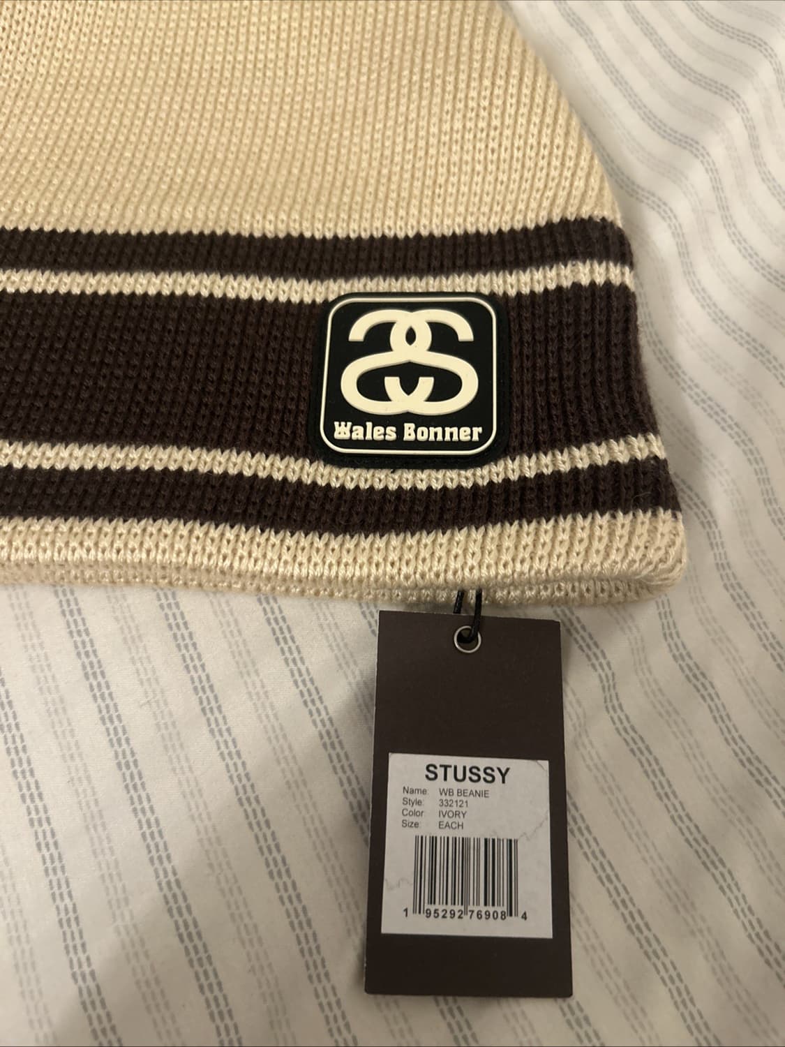 스투시 x 웨일즈보너 컬래버 니트 비니 상품이미지3