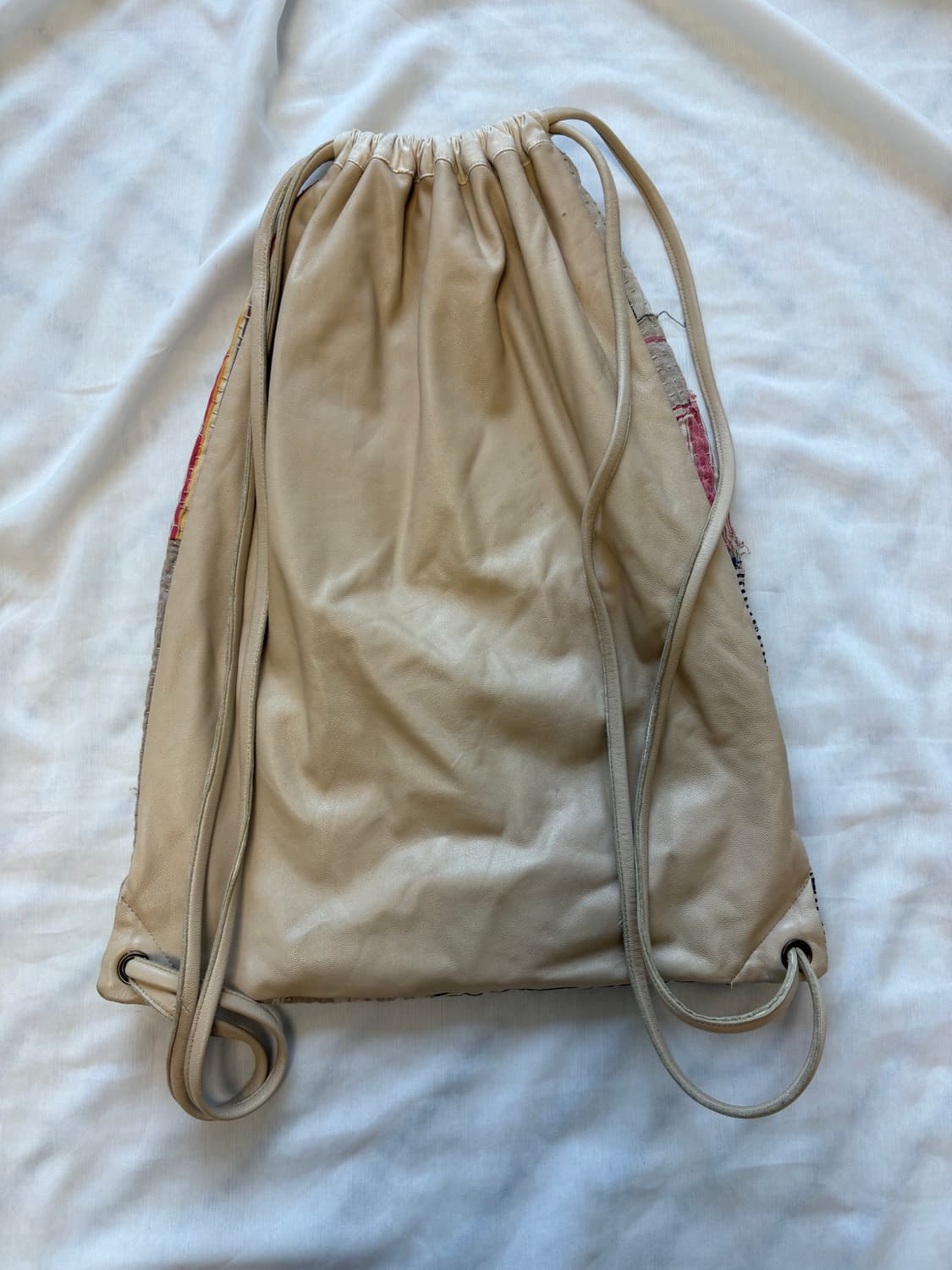 By walid 패치워크 드로스트링 백  상품이미지2