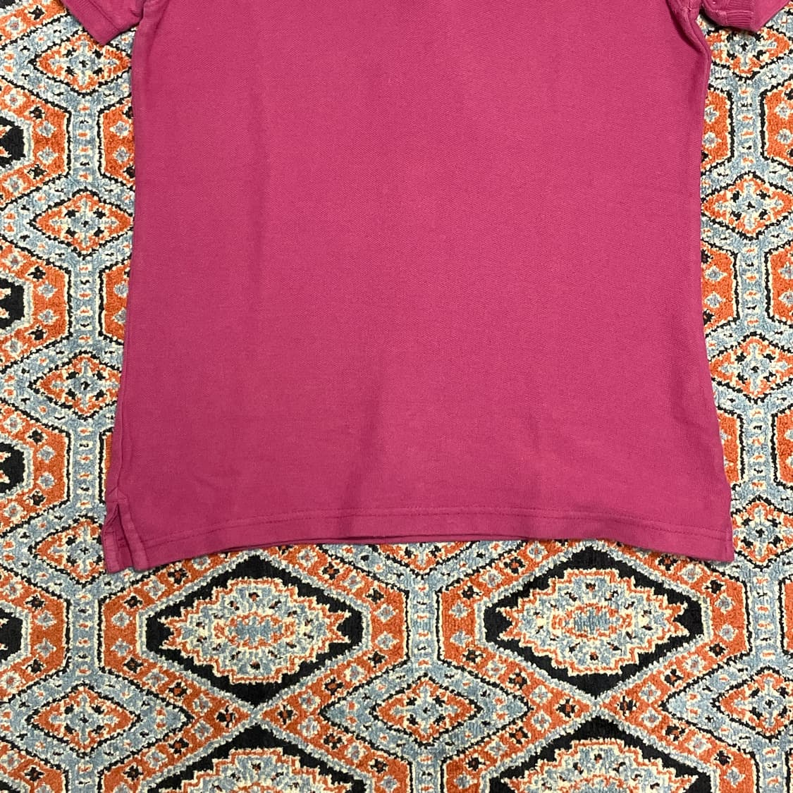 팀버랜드 핑크 반팔 카라티셔츠 여성S 상품이미지2